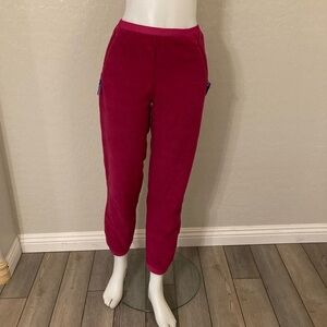 Rare Vintage Patagonia Women’s Fuchsia Pink Fleece Pants Size 10